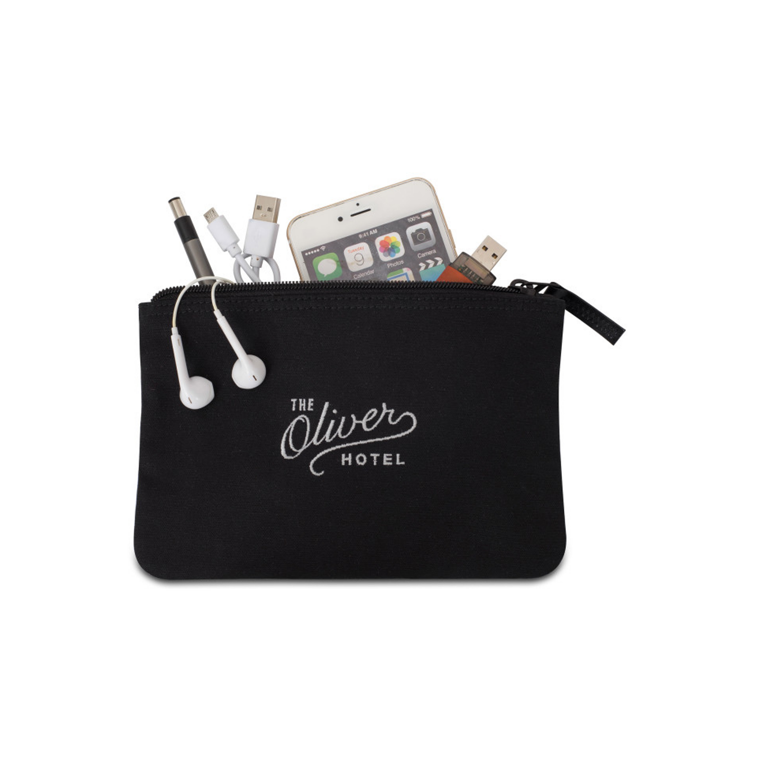 Cotton Zippered Pouch Eco Promotional Products